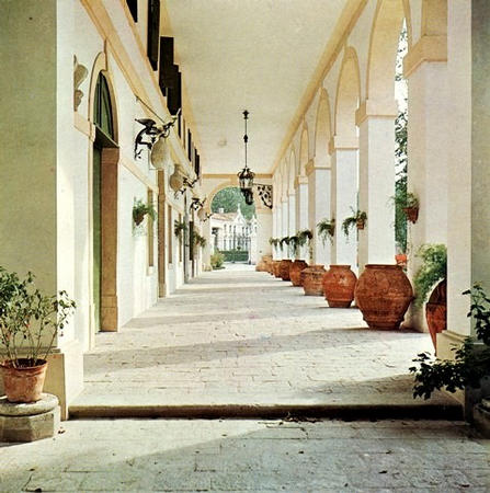 Willa Widmann - porticato foresteria