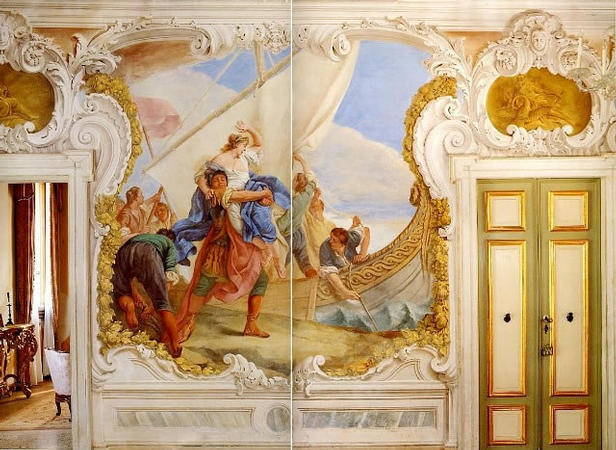 Villa Widmann - affresco